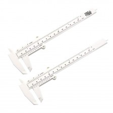 6 Inch Metric Mini Double Scale Plastic Ruler